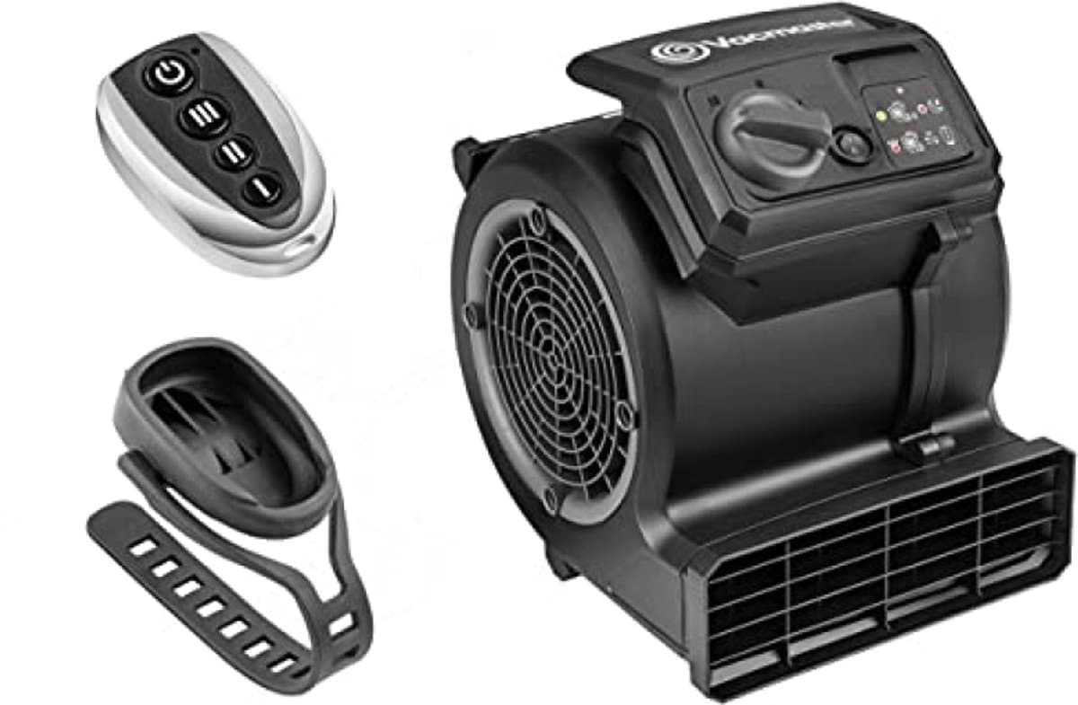 Cardio 54 Gym Vloerventilator met Afstandsbediening – Stille Ventilator 3 Snelheden voor Koeling en Drogen — afbeelding 1