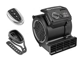Cardio 54 Gym Vloerventilator met Afstandsbediening – Stille Ventilator 3 Snelheden voor Koeling en Drogen