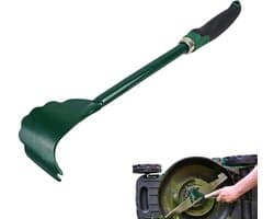Grasmaaier Dekschraper - Onderhoudsgereedschap Maaidek - Maaier Reinigen - Slijtvast Roestbestendig - 40.5 cm - Grijs