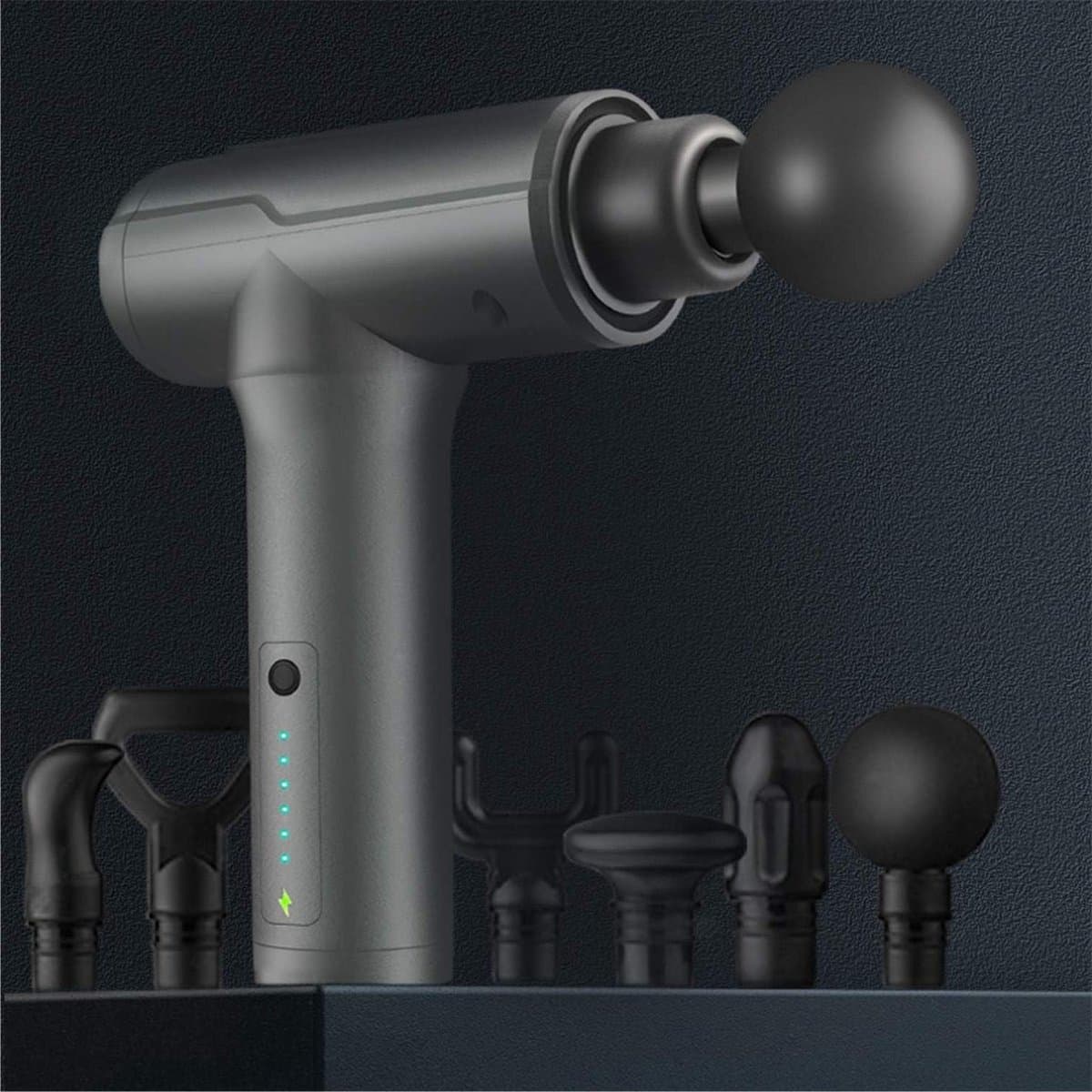Massage Gun - Fascia Gun - Spierherstel - Stil en Krachtig - 6 uur batterij - Grijs — afbeelding 1