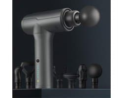 Massage Gun - Fascia Gun - Spierherstel - Stil en Krachtig - 6 uur batterij - Grijs