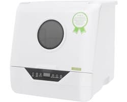 Tafelvaatwasser - Mini vaatwasser - Snel servies reinigen - Vier wasprogramma's - 39 cm breed - Wit