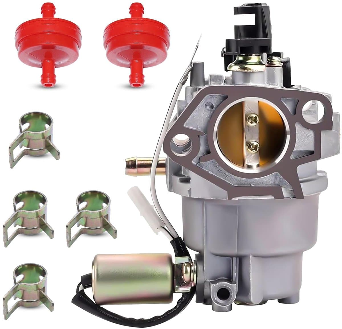 Omgoods - Carburetor voor Grasmaaier met Brandstoffilters en Klemmen — afbeelding 1