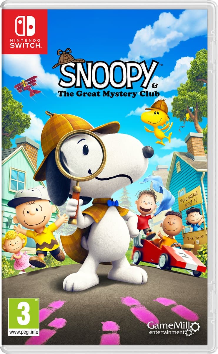 Snoopy & The Great Mystery Club - Nintendo Switch — afbeelding 1
