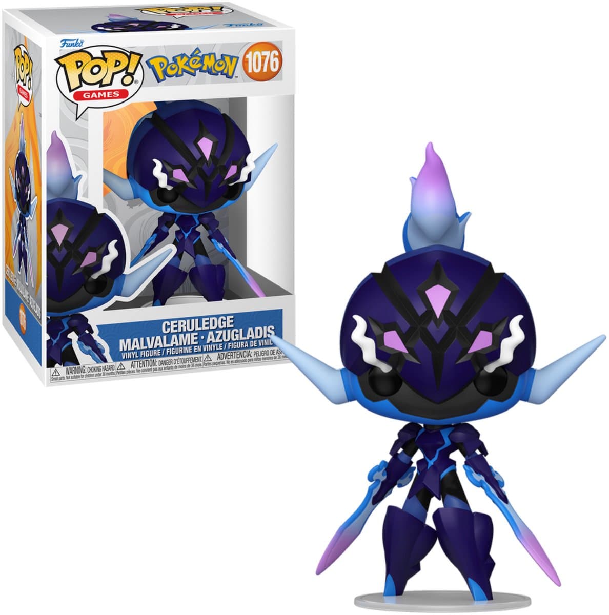 Pokémon Ceruledge vinylfiguur 1076 Unisex Funko Pop! - Neutraal - Standard — afbeelding 1