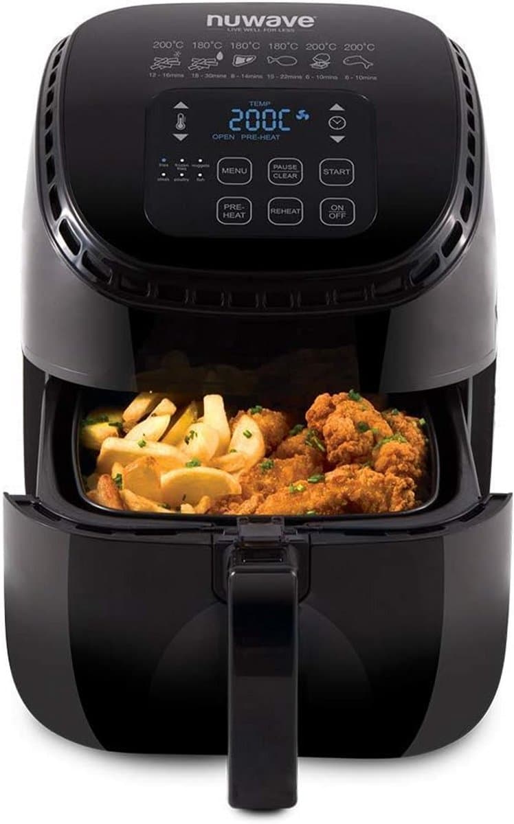3L Heteluchtfriteuse voor Gezond Koken - Digitale Besturing en Timer, Familieformaat — afbeelding 1