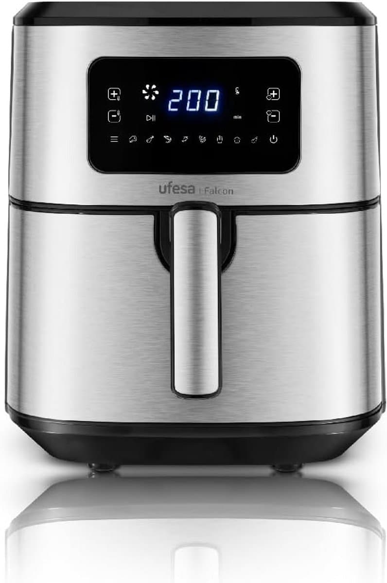 Grote Digitale Airfryer 6.5L met 8 Programma's en RVS Afwerking — afbeelding 1