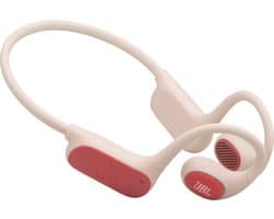 JBL Junior Free - Kinderkoptelefoon Draadloos - Bluetooth - Kindveilig Volume - Open ear - 20 uur - Perzik/Oranje