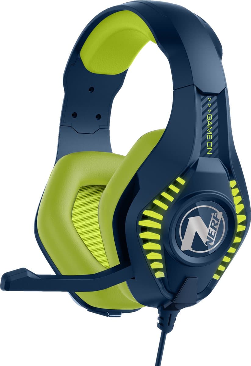 Nerf Pro G5 - koptelefoon - RGB lights - inklapbare microfoon - extra lange kabel - verstelbaar — afbeelding 1