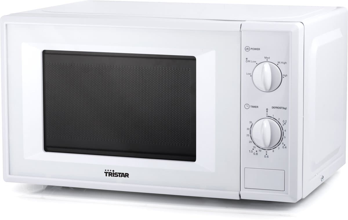 Tristar MW-2706 - Solo Magnetron- 20 Liter - 5 instelbare standen - Geschikt voor de camping - Wit — afbeelding 1