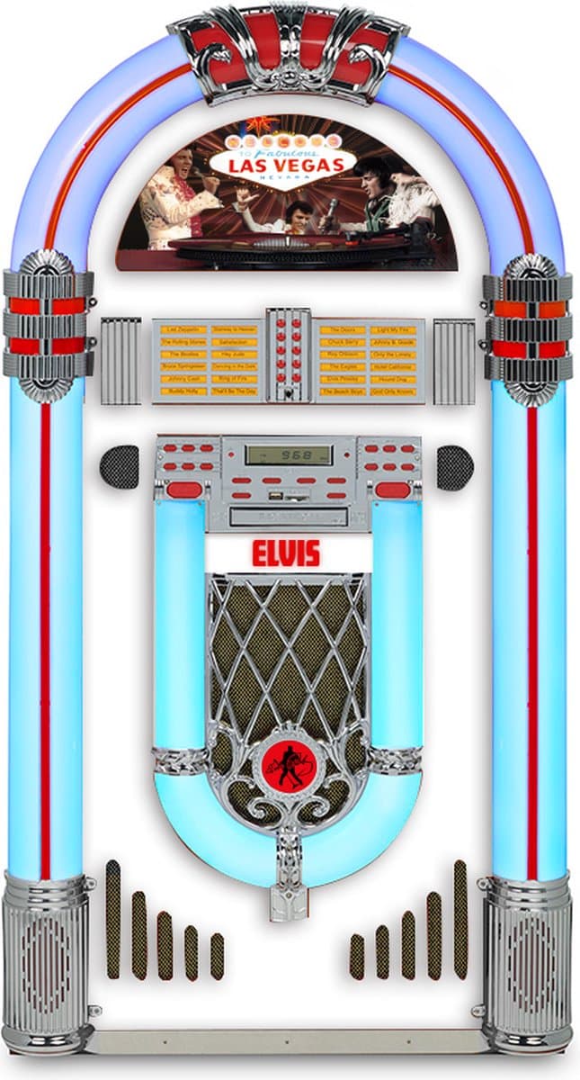 Elvis Presley Jukebox EP5000 Wit Limeted edition XXL — afbeelding 1