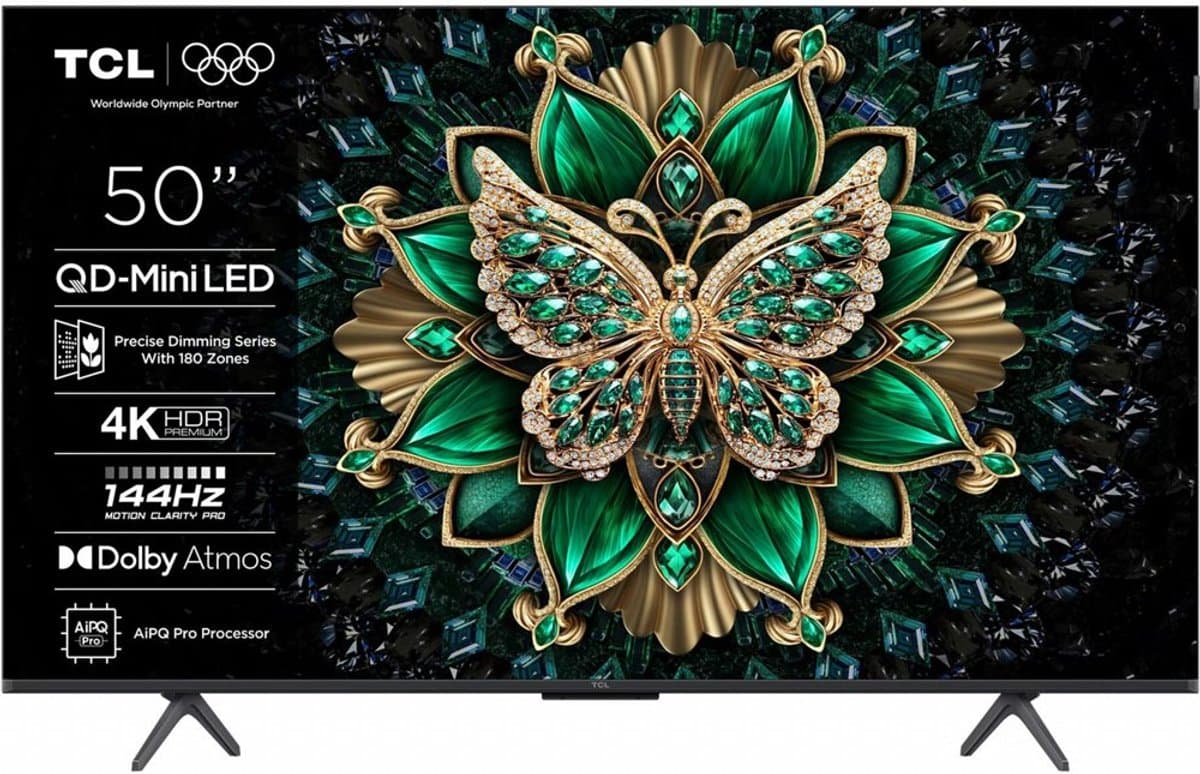 TCL 50" QD Mini-led C61K (2025) — afbeelding 1