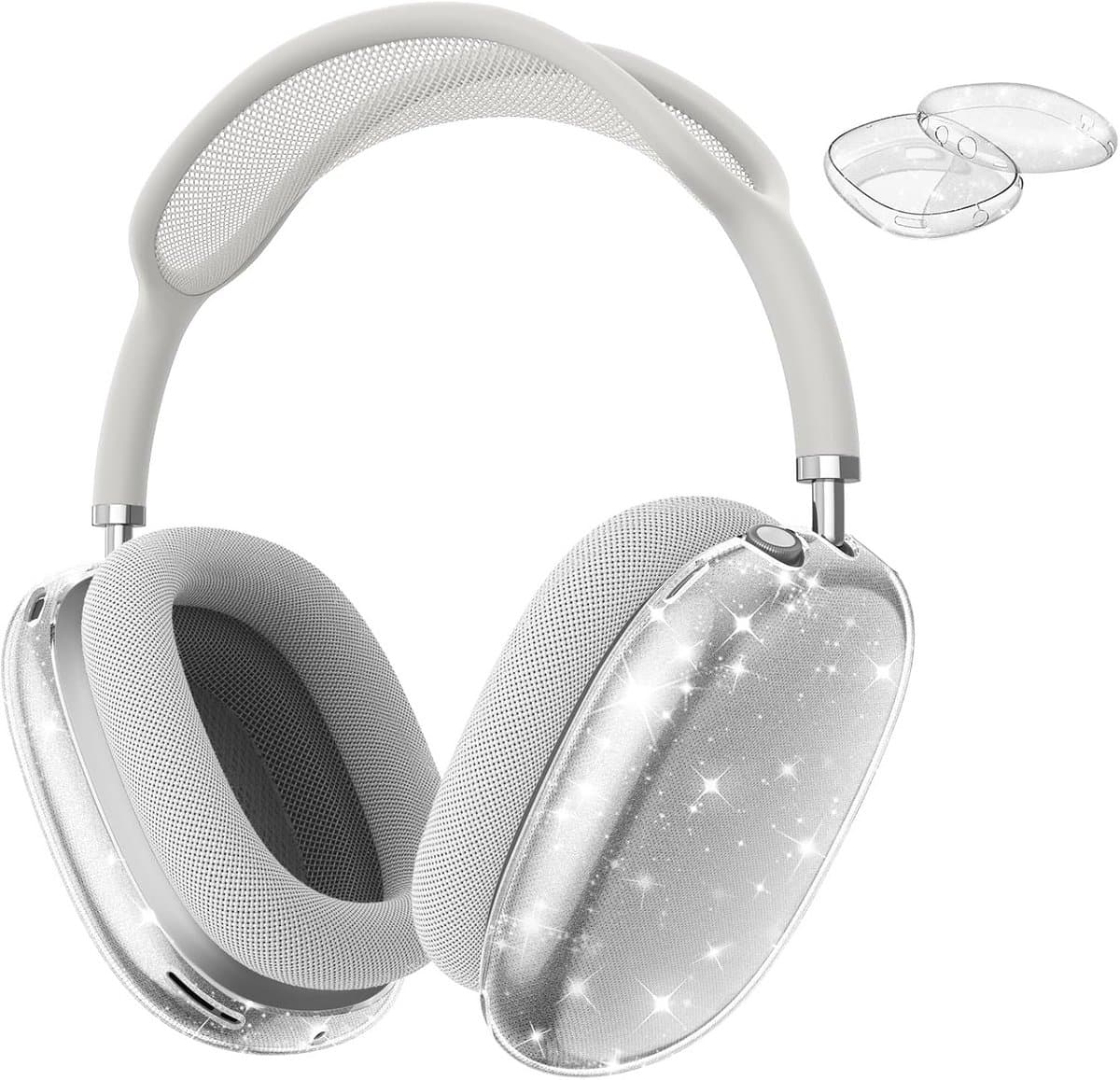 Transparante Beschermhoes voor Draadloze Hoofdtelefoon - Anti-Kras TPU Case — afbeelding 1
