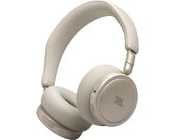 JBL Live 680NC - Draadloze Noise Cancelling Koptelefoon - Bluetooth On-Ear - 80 uur batterij - Multipoint - JBL Signature Sound - Champagne/Beige
