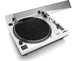 Lenco Platenspeler - Direct drive - USB digitalisering - DJ Draaitafel - L-3810WH - Wit