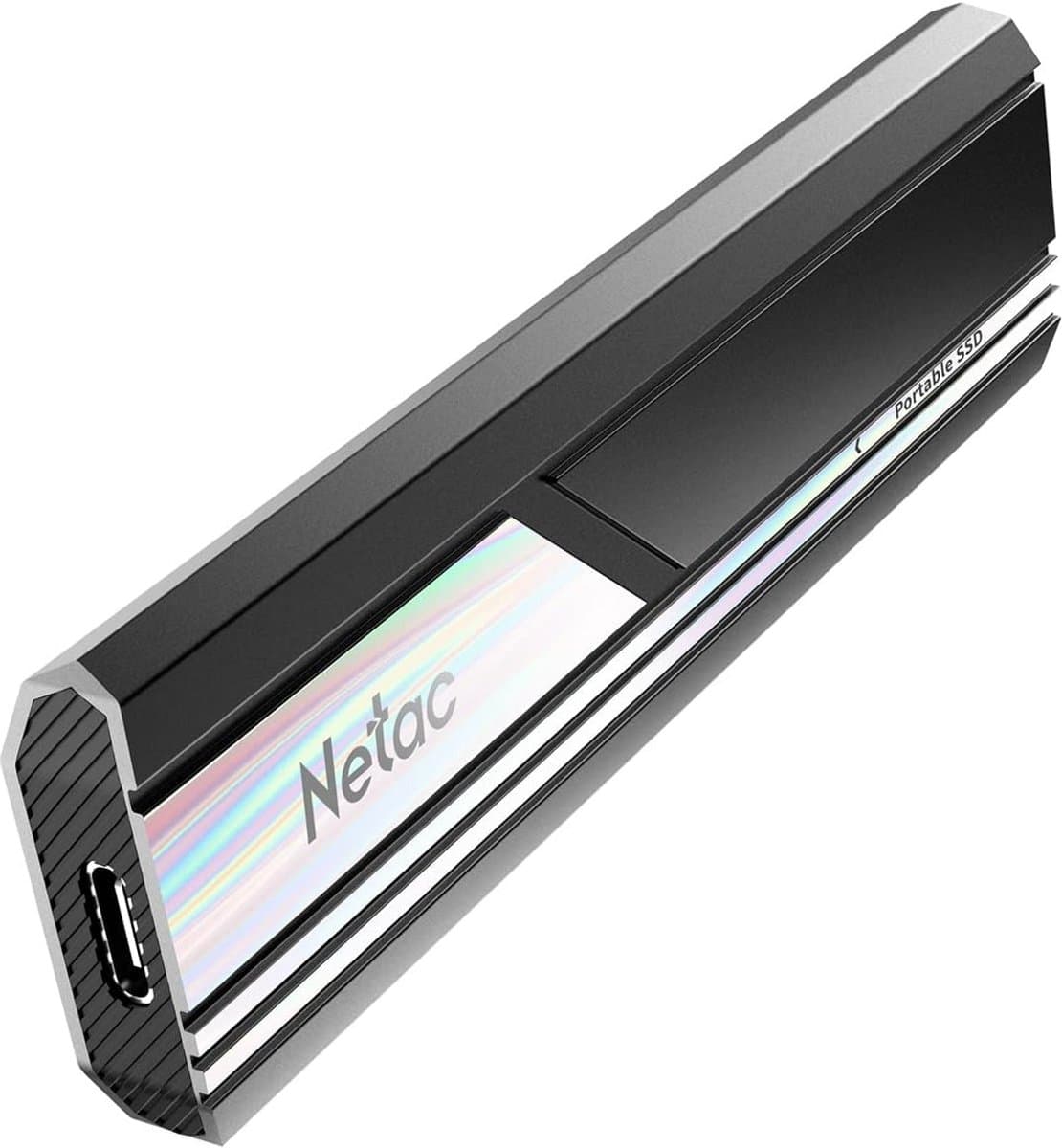 Draagbare SSD - Externe Opslag - Bestanden Opslaan - Hoge Snelheid - 2 TB - Zwart — afbeelding 1