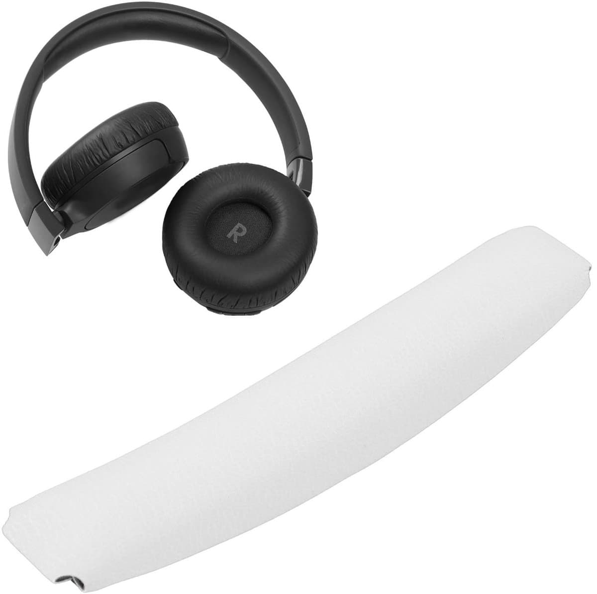 Store_9 - Vervangend Hoofdbandkussen - Hoofdbandhoes - Comfortabel en duurzaam - Wit - Kussenbeschermer - Geschikt voor diverse modellen - Hooftele... — afbeelding 1