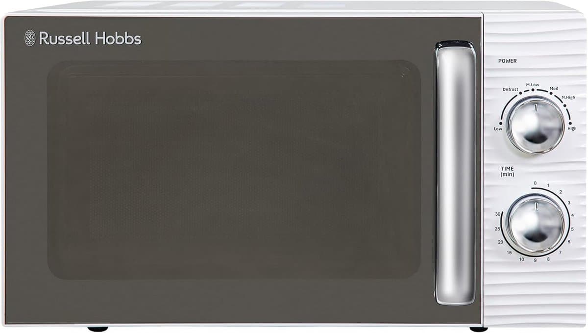 Magnetron Wit 17 Liter met Ontdooifunctie en Timer — afbeelding 1