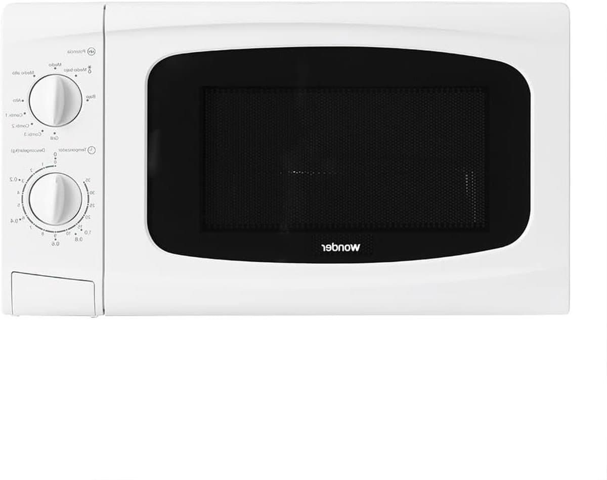 Magnetron met grill - Oven Keukenapparaat - Snel maaltijden bereiden - 20 liter capaciteit - 700 W - Wit — afbeelding 1
