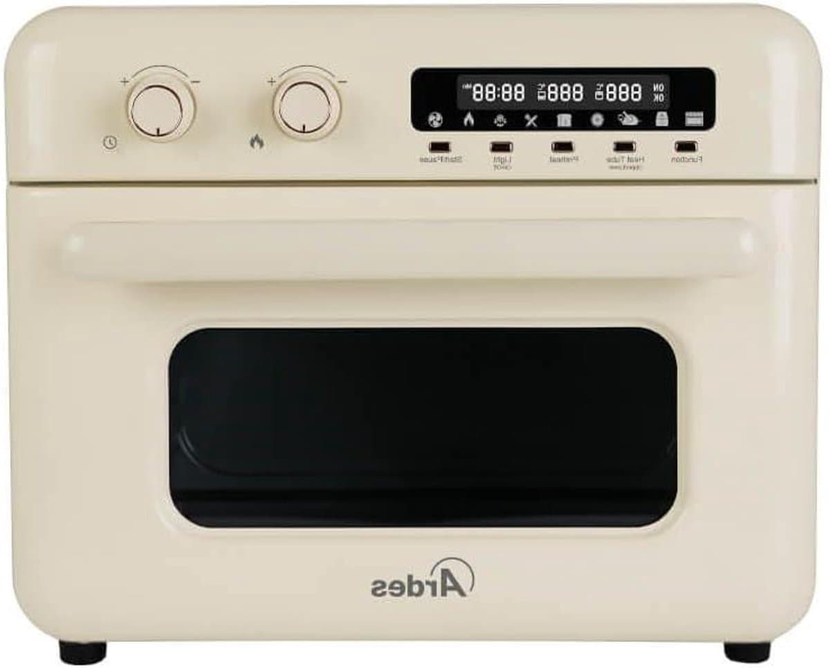 Heteluchtfriteuse Oven - Airfryer Convectie - Koken en Bakken - 9-in-1 Multifunctioneel - 30 Liter - Wit — afbeelding 1