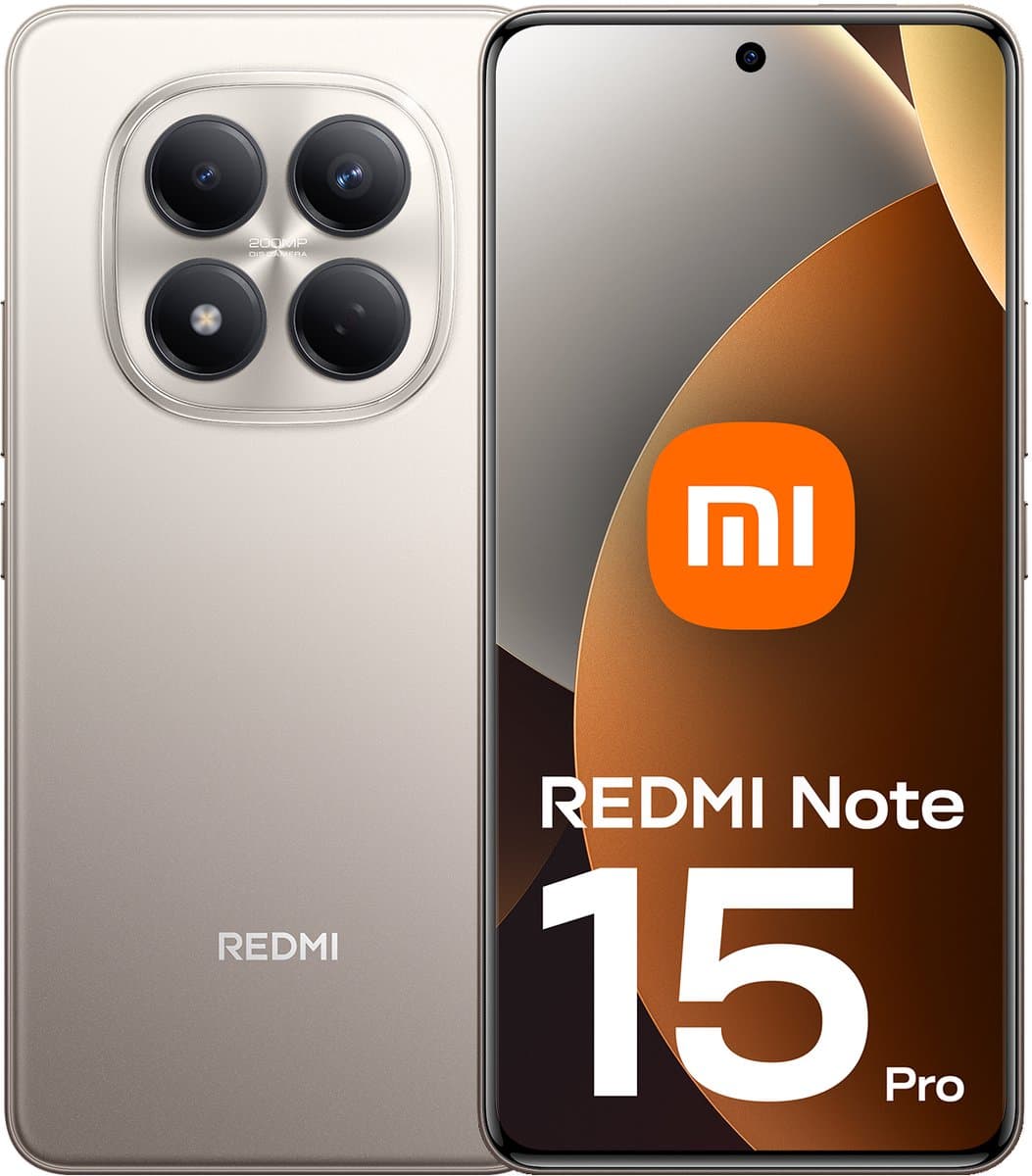 Smartphone-REDMI Note 15 Pro-12GB+512GB-De Kleur Van Titanium — afbeelding 1