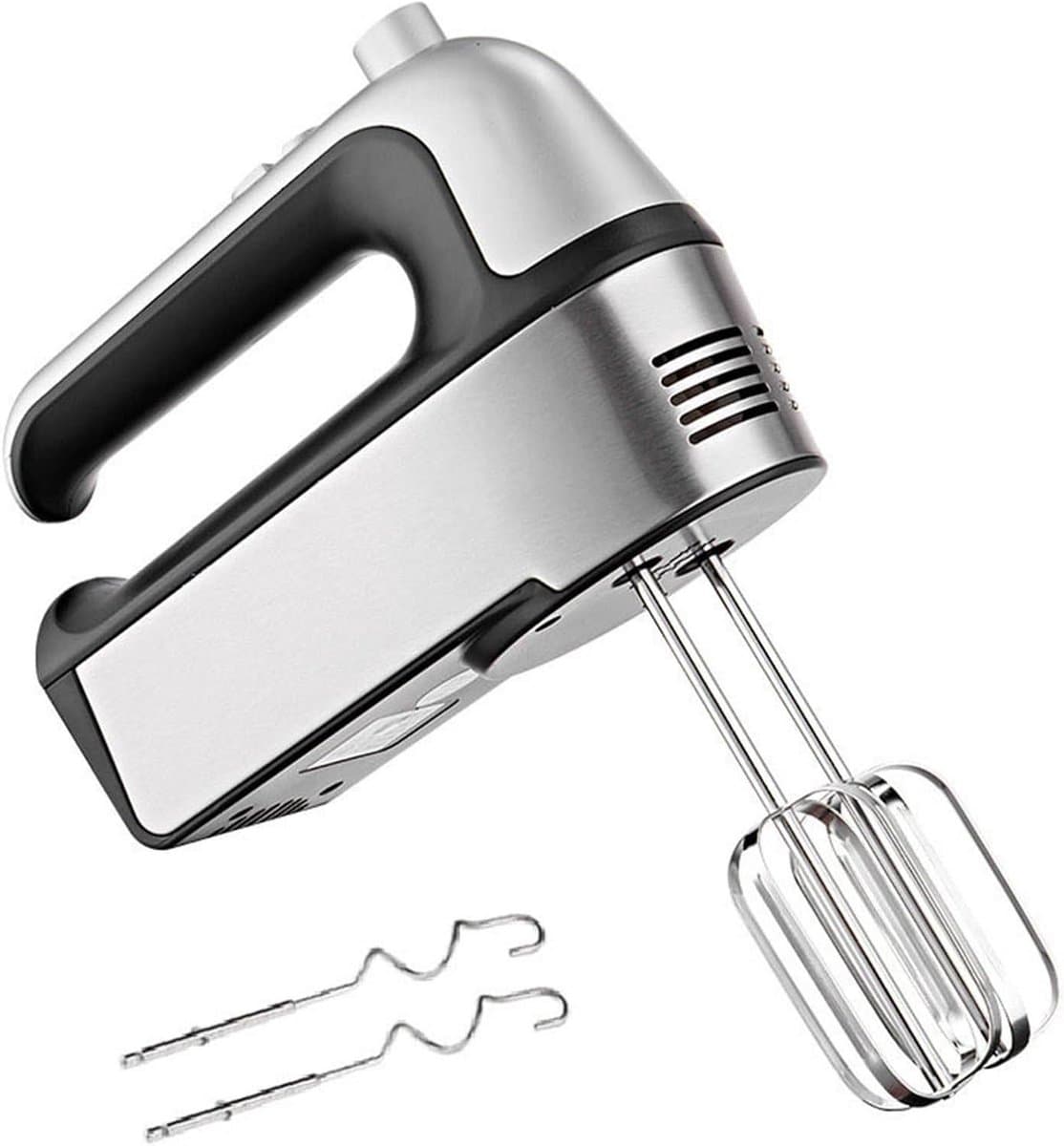Staande mixer - Keukenmixer deeg - Taarten bakken - Vijf snelheden - 10x10x10 mm - Zilver — afbeelding 1