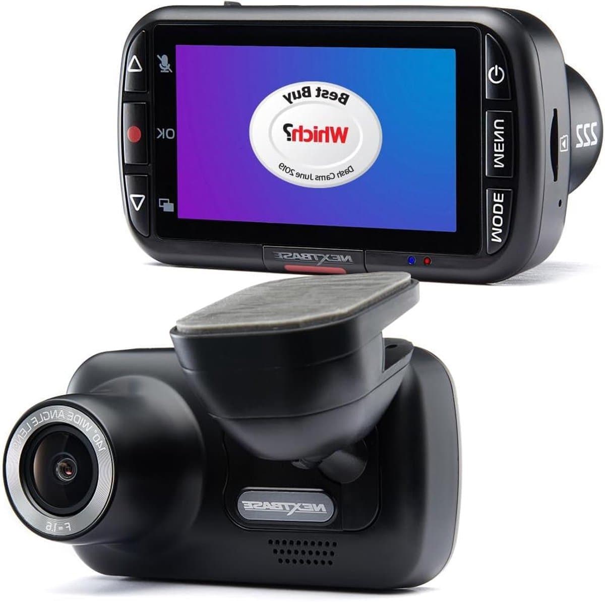 Dashcam Auto - Autocamera Rijcamera - Veilig Rijden - Draadloze Click & Go Houder - 1080p HD - Zwart — afbeelding 1