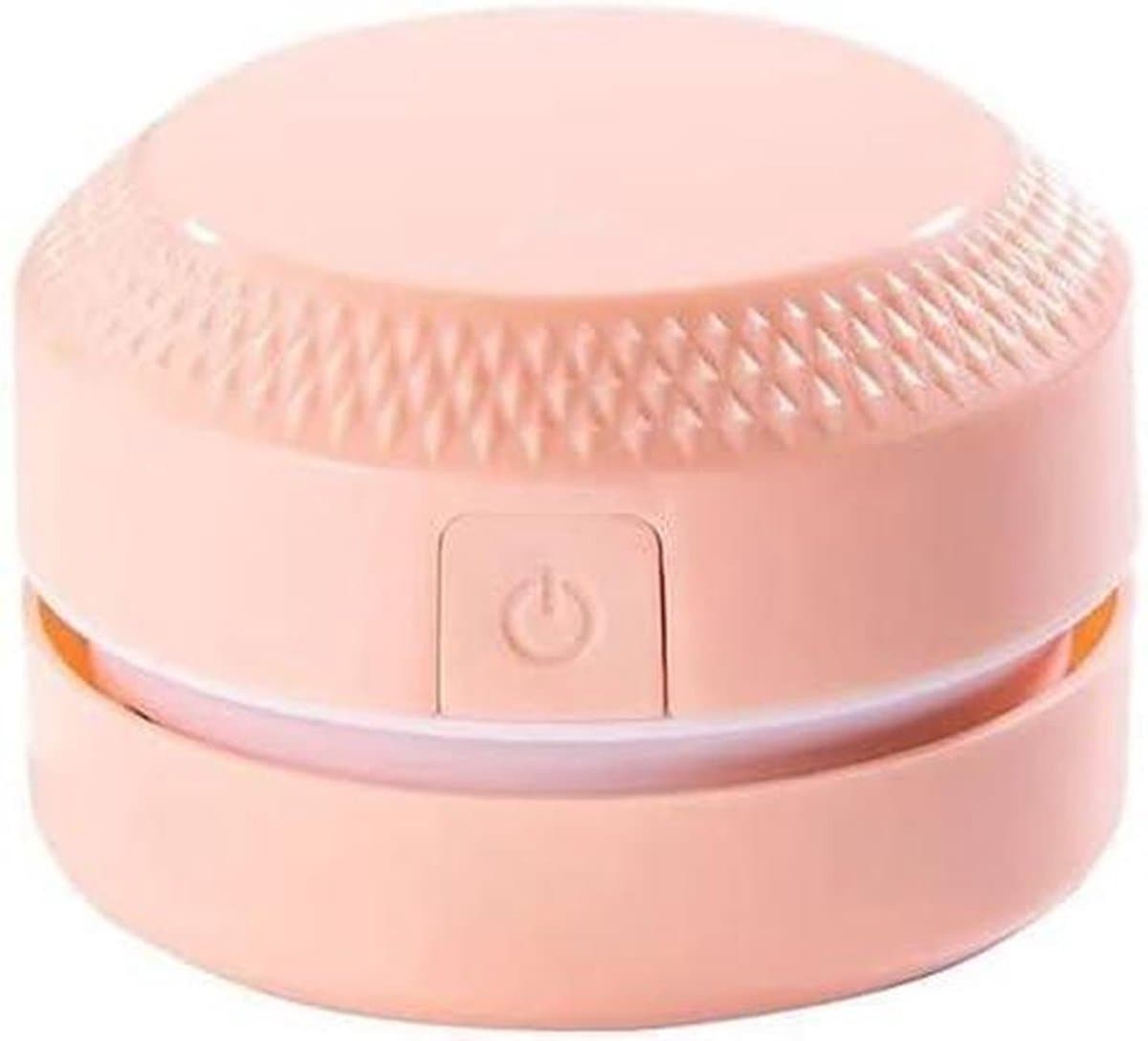 Draadloze Mini Stofzuiger - Bureau Reiniger - Tafel Schoonmaken - 360° Winddicht Ontwerp - 8.5 x 6.3cm - Roze — afbeelding 1