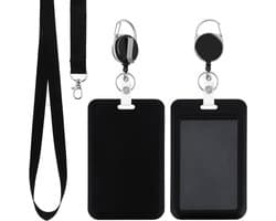 ID Kaart Houder met Neopreen Halsband, Retractable ID Badge Houder met Lanyard voor Vrouwen, Leraren, Verpleegkundigen en Studenten