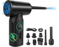 Draadloze Stofblazer - 2-in-1 Vacuüm - Auto en Huis - Krachtige Motor - 500g Gewicht - A PRO