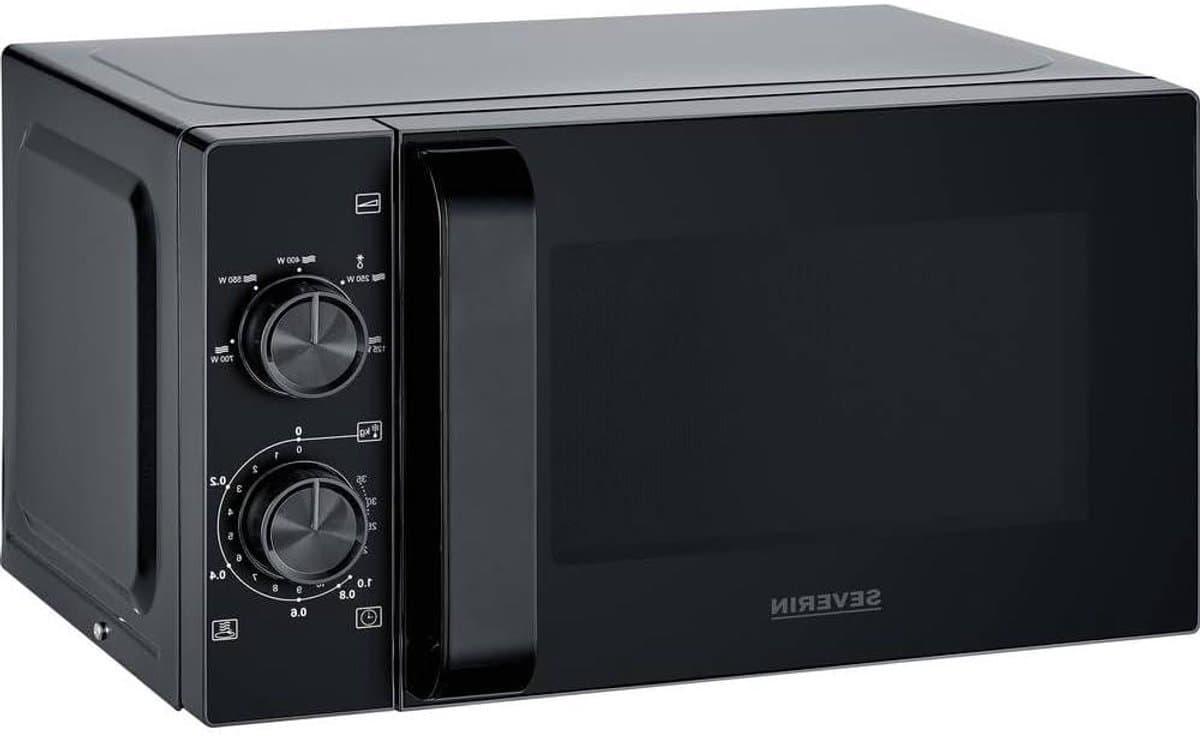 Magnetron - Keukenapparaat - Snel opwarmen - Ontdooiprogramma - 20L inhoud - Zwart — afbeelding 1