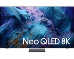 Samsung 85" Neo QLED 8K Vision AI Smart TV QN990F Mini LED (2025) — afbeelding 1