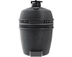 The Bastard Pro Large Solo Graphite Kamado BBQ