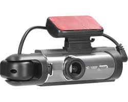 Dashcam met dubbele lenzen voor auto, 170 graden groothoek, nachtzicht en bewegingsdetectie - Meertalige auto camera