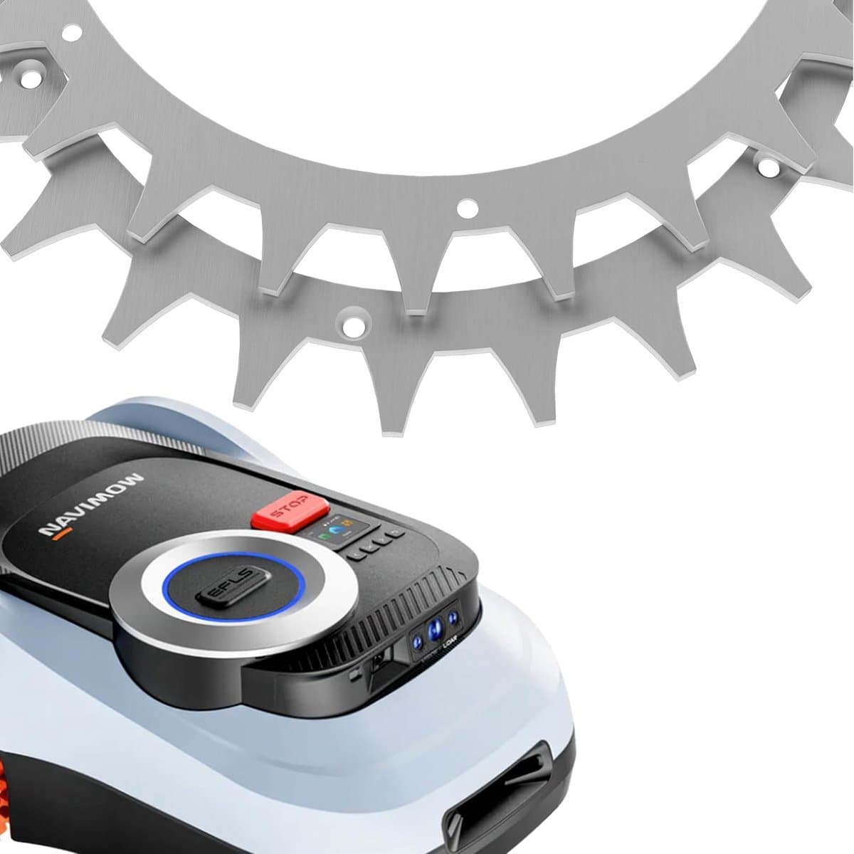 Robotic grasmaaier spikes - RVS - perfecte pasvorm - maximale grip - ShopVlot — afbeelding 1
