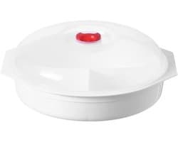 Magnetronkom met geventileerd deksel - BPA-vrij opwarmbak - 1 Liter - Vaatwasser & vriezerveilig