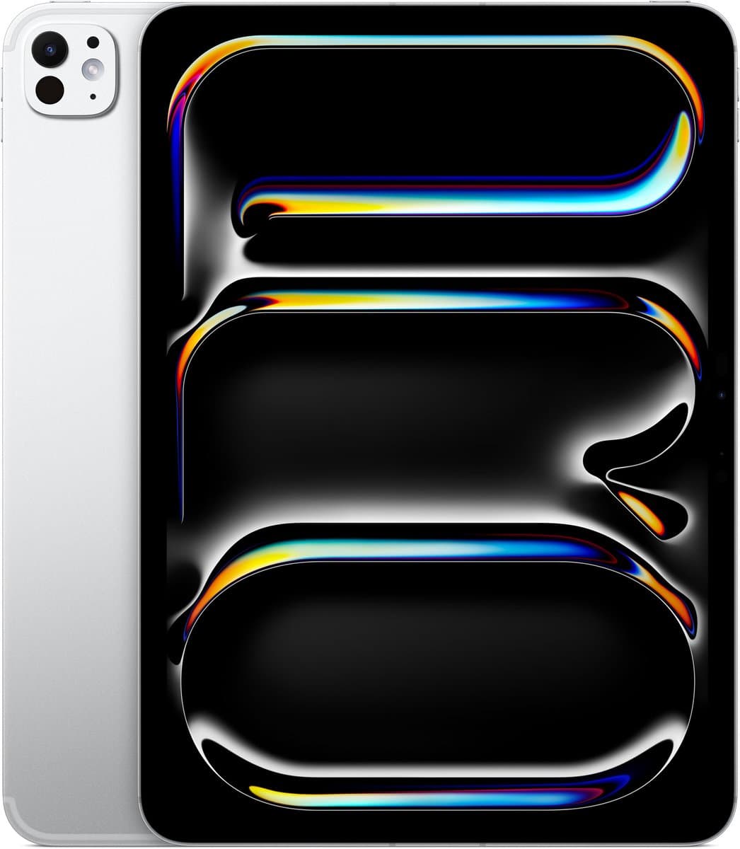 Apple iPad Pro 5G Apple M LTE-TDD & LTE-FDD 2 TB 27,9 cm (11") 16 GB Wi-Fi 7 (802.11be) iPadOS 26 Zilver — afbeelding 1