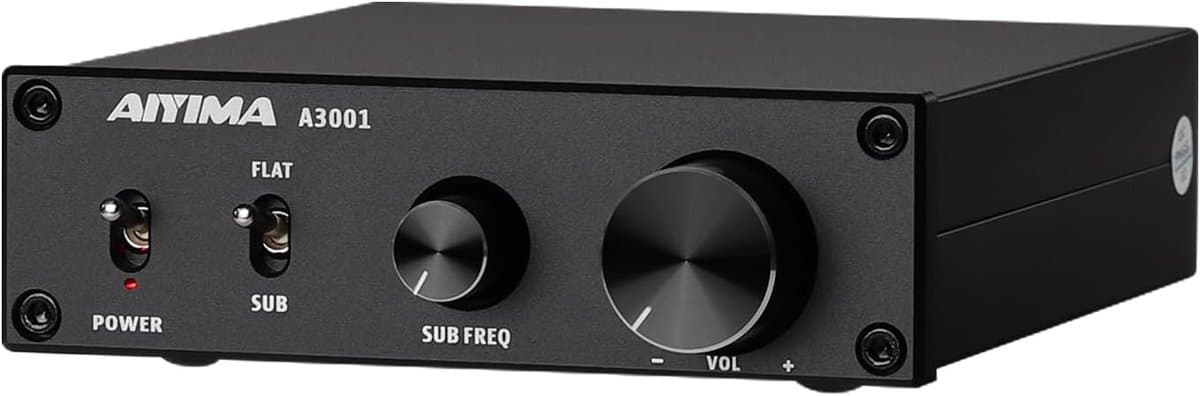 Krachtige Mini Subwoofer Versterker 200W - HiFi Mono Eindversterker Klasse D — afbeelding 1