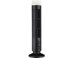 LED Torenventilator - Mini Airco - Ruimte Koelen - Bladloos Ontwerp - 38 cm Hoog - Wit