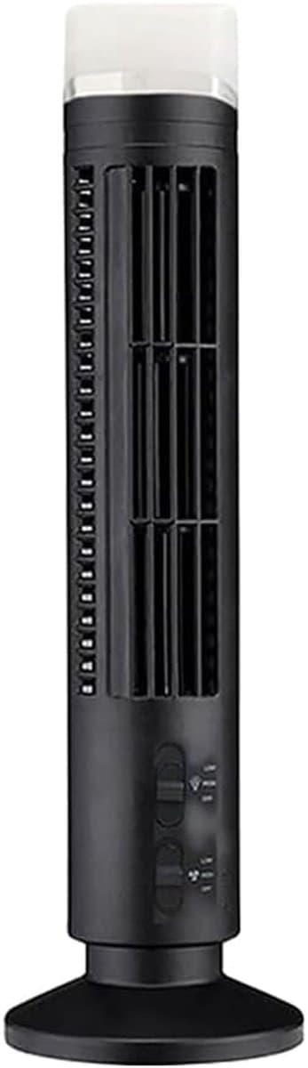 LED Torenventilator - Mini Airco - Ruimte Koelen - Bladloos Ontwerp - 38 cm Hoog - Wit — afbeelding 1