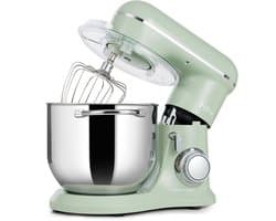 SnelShoppen - Kitchen in the box Keukenmachine 8L Kneedmachine 2000W 10 Snelheden met Roerhaak, Kneedhaak en Garde - Zwart - Perfect voor Deeg, Taarte