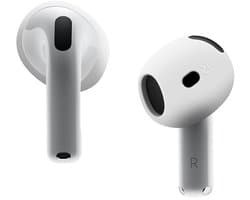 Vervangende Oordopjes Geschikt voor AirPods 4 - Vervanging Tips - Siliconen Dopjes Wit