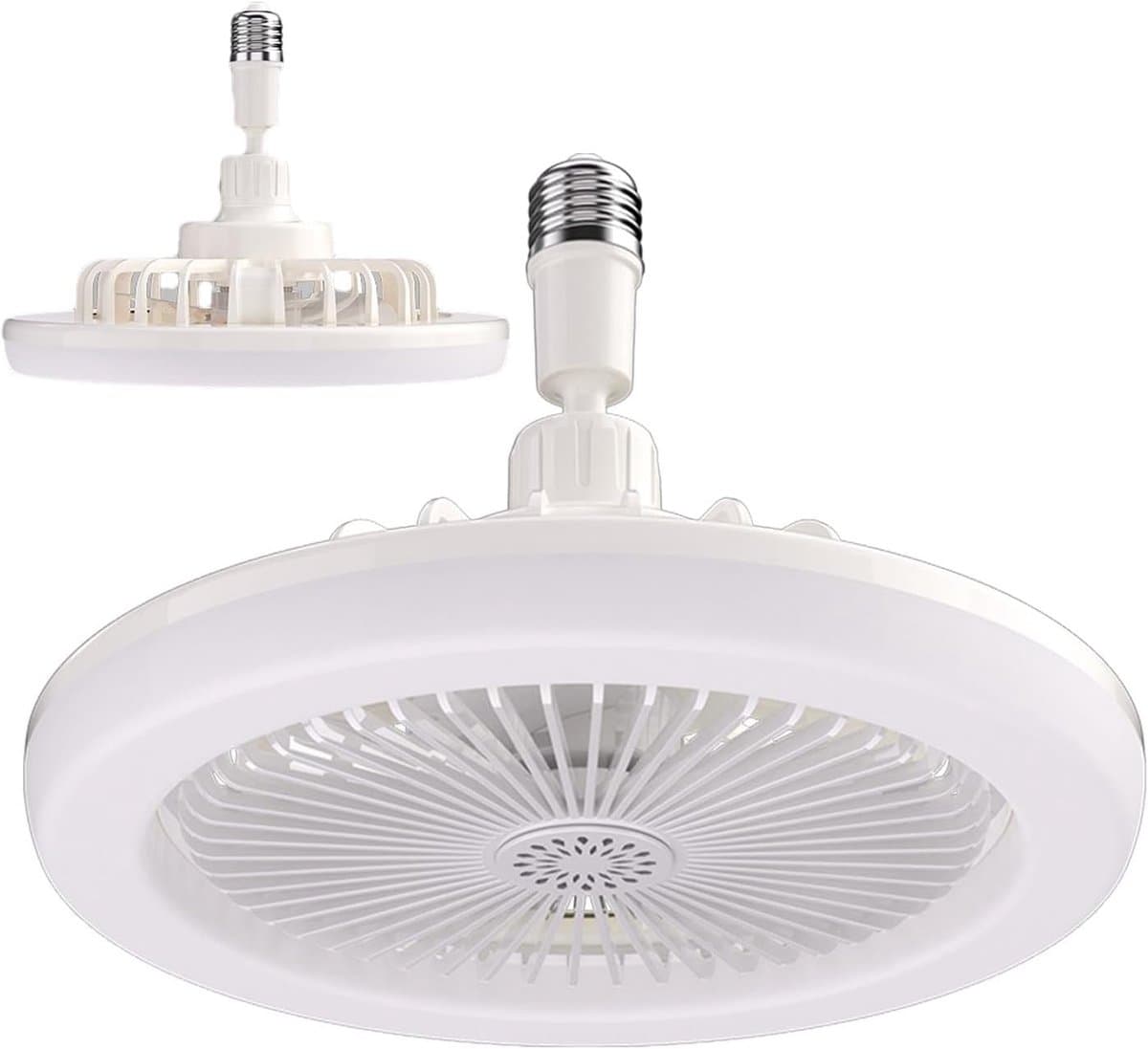 Plafondventilator, dimbare plafondventilator met geïntegreerde verlichting, krachtige LED-plafondventilator voor kinderkamers, plafondventilator voor verkoeling. — afbeelding 1
