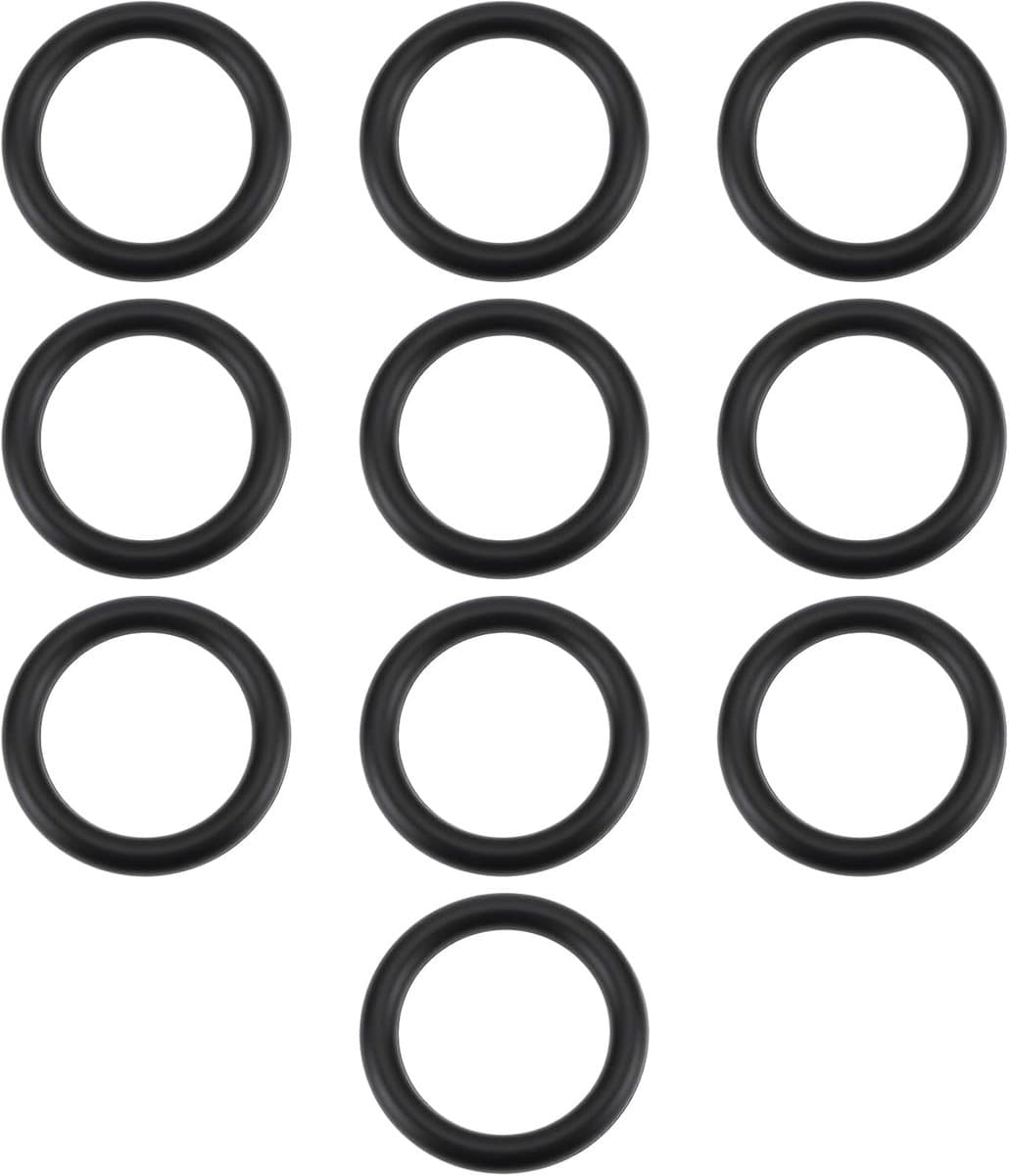 SnelShoppen - 10 stuks grasmaaier O-ringen T13119, nitrilrubber, 18,72x2,62x23,96mm, compatibel met John Deere, efficiënte afdichting, tuingereedschap — afbeelding 1