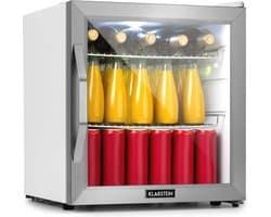 Compacte Minibar Koelkast met Glazen Deur - 47 Liter, Stil en Energiezuinig