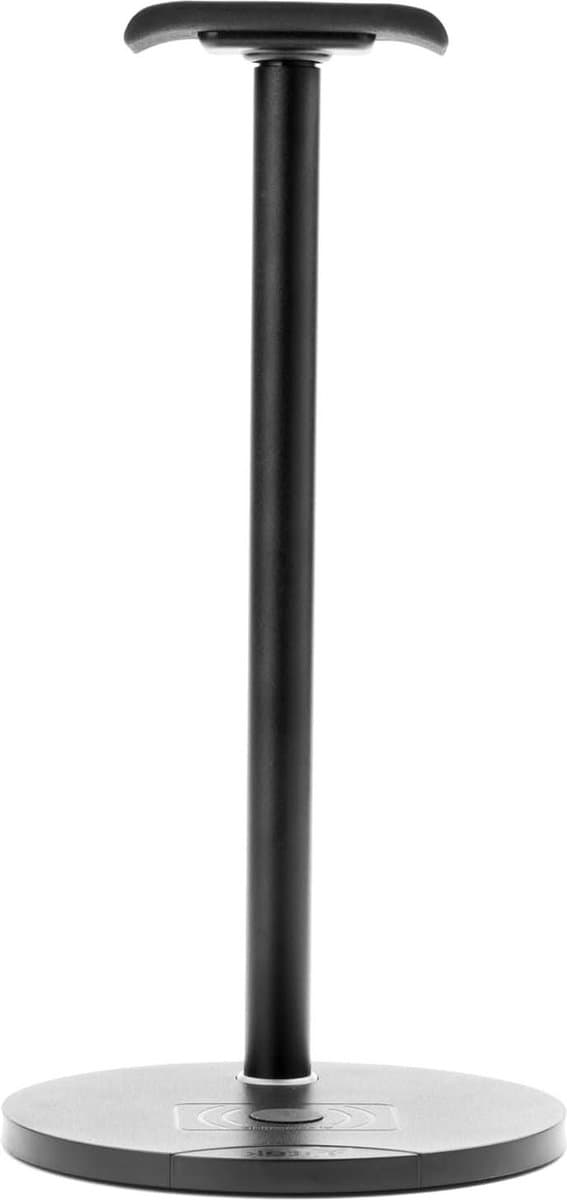 Hoofdtelefoonstandaard - Elegant design robuust duurzaam antislip met draadloze oplader - Z5 standaard. — afbeelding 1