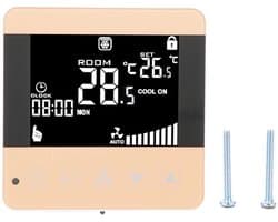 Slimme Digitale LCD Thermostaat voor Ventilatorconvector en airconditioning met Wifi