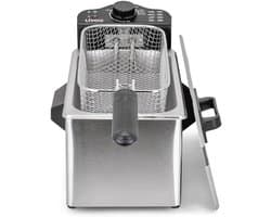 Friteuse 3 liter - 2000W met uitneembare container - Voor perfect krokante friet