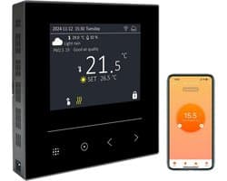 Slimme Thermostaat voor 3A Water Vloerverwarming - Programmeerbaar, Wifi & App Bediening