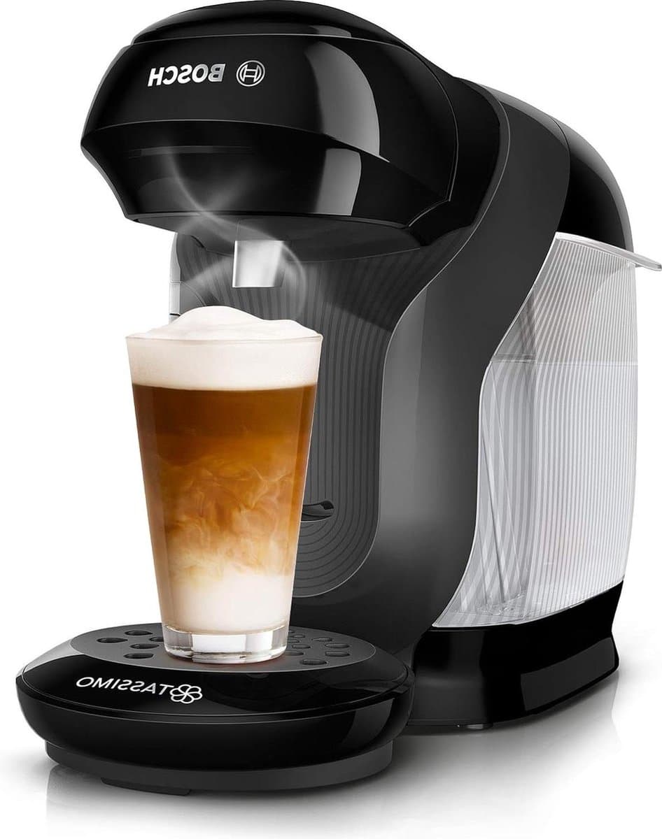 Tassimo Style TAS1102 Koffiezetapparaat - meer dan 70 dranken - volautomatisch - geschikt voor alle kopjes - ruimtebesparend - 1400 W - zwart/antraciet — afbeelding 1